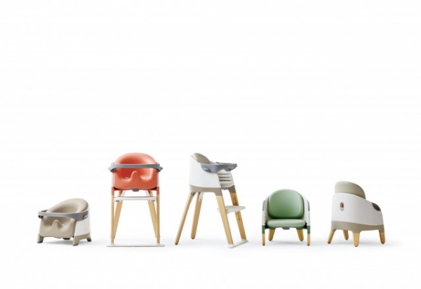 시디즈가 인체공학적 설계 노하우를 담은 신개념 아기 의자 몰티를 출시했다